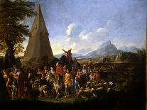 Jacob and His Family Entering Egypt-Willem Reuter-Stretched Canvas