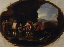 Jacob and His Family Entering Egypt-Willem Reuter-Stretched Canvas