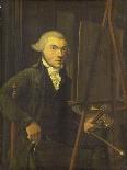 Portrait of a Painter, Probably the Artist Himself-Willem Uppink-Mounted Art Print