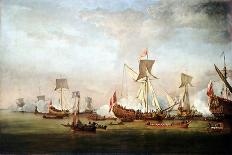 The Yacht 'Royal Escape' Lags in the Wind, Formerly known As' Surprise ', in Which Charles II of En-Willem van de the Younger Velde-Giclee Print