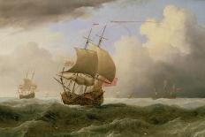 Four Days Naval Battle-Willem van de Velde-Art Print