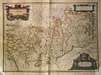 Map of Duchy of Monferrato, from Regionum Italiae-Willem Van De Velde Elder-Giclee Print