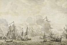 Council of War Aboard the Seven Provinces-Willem van de Velde-Art Print