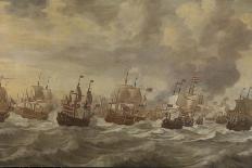 Episode from the Battle Between the Dutch and Swedish Fleets in the Sound-Willem van de Velde-Art Print