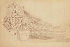 Battle of Livorno or Leghorn-Willem van de Velde-Art Print