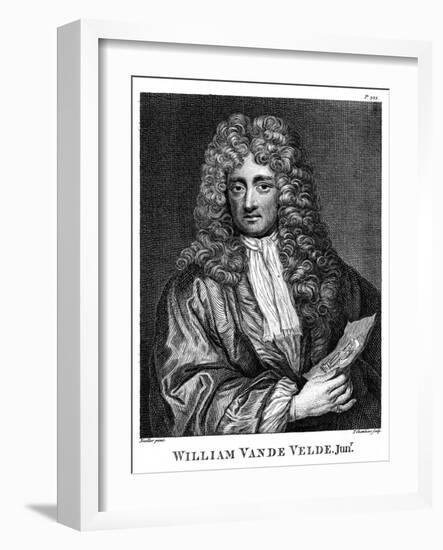 Willem Van de Velde Jun-Godfery Kneller-Framed Art Print