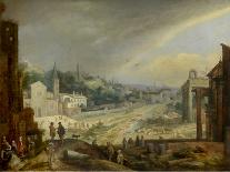 Pd.516-1963 View of Trinita Dei Monti, Rome, 1603-Willem van Nieulandt-Laminated Giclee Print