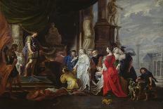 The Continence of Scipio (237-183 Bc) (Oil on Canvas)-Willem Van The Elder Herp-Giclee Print