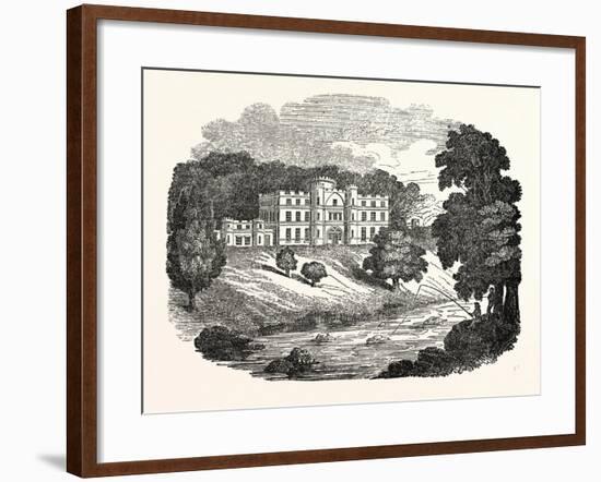 Willersley Castle at Cromford, Derbyshire, UK-null-Framed Giclee Print