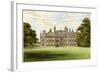 Willesley Hall, Derbyshire, Home of the Earl of Loudoun, C1880-AF Lydon-Framed Giclee Print