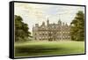 Willesley Hall, Derbyshire, Home of the Earl of Loudoun, C1880-AF Lydon-Framed Stretched Canvas