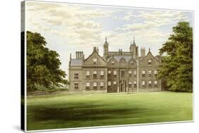 Willesley Hall, Derbyshire, Home of the Earl of Loudoun, C1880-AF Lydon-Stretched Canvas