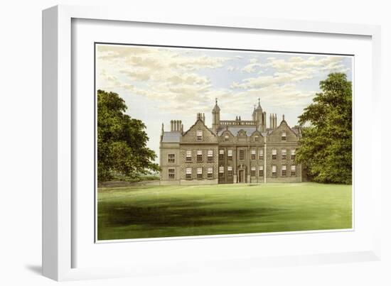 Willesley Hall, Derbyshire, Home of the Earl of Loudoun, C1880-AF Lydon-Framed Giclee Print