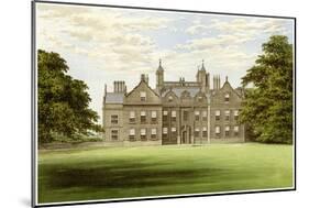 Willesley Hall, Derbyshire, Home of the Earl of Loudoun, C1880-AF Lydon-Mounted Giclee Print