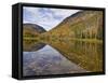 Willey Pond, Crawford Notch State Park, White Mountains, New Hampshire, New England, USA-Neale Clarke-Framed Stretched Canvas