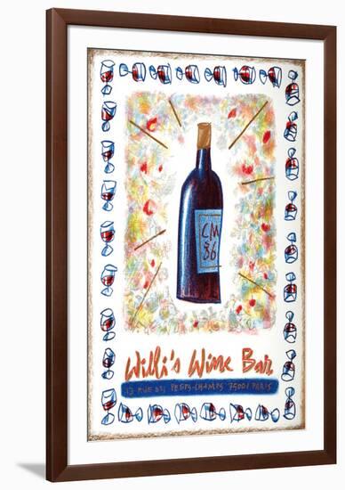 Willi's Wine Bar, 1986-Cathy Millet-Framed Premium Edition