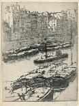 Quai Des Grands Augustins, 1915-William A Levy-Framed Premium Giclee Print