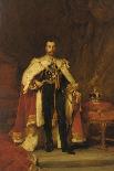 Coronation Portrait of King George V, after Sir Luke Fildes-William A. Menzies-Framed Giclee Print