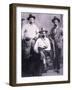 William A. Pinkerton with Special Agents Used For Western Trailing, c.1875-null-Framed Photographic Print