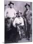 William A. Pinkerton with Special Agents Used For Western Trailing, c.1875-null-Mounted Photographic Print