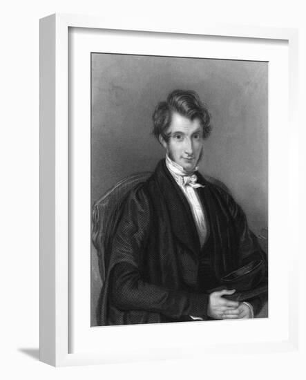 William Adams-George Richmond-Framed Art Print