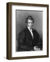 William Adams-George Richmond-Framed Art Print