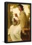 William-Adolphe Bouguereau Bacchante Art Print Poster-null-Framed Poster