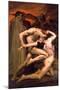 William-Adolphe Bouguereau Dante And Virgil In Hell-William Adolphe Bouguereau-Mounted Art Print