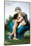 William-Adolphe Bouguereau Fraternal Love Art Print Poster-null-Mounted Poster