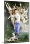 William-Adolphe Bouguereau Invation Art Print Poster-null-Mounted Poster
