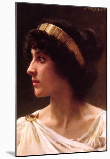 William-Adolphe Bouguereau Irene Art Print Poster-null-Mounted Poster