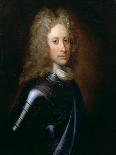 Portrait of John Campbell, 2nd Duke of Argyll (1678-1743) in Armour with a Garter Sash, C.1710-William Aikman-Giclee Print