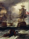 Naval Battle of Cape St Vincent Between English and Spanish, February 14, 1797-William Allan-Giclee Print