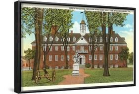 William and Mary College, Williamsburg, Virginia-null-Framed Art Print