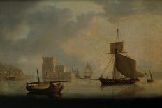 Cavalry Embarking at Blackwall, Near Greenwich, April 24, 1793-William Anderson-Giclee Print