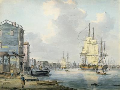 The Thames at Rotherhithe, c.1790