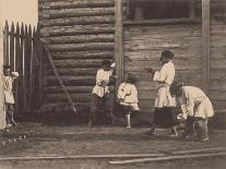 Boys Playing Knucklebones, 1860S-William Andreevich Carrick-Giclee Print