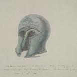 Ancient Brass Helmet from the British Museum, Holborn, London, 1784-William Angus-Giclee Print