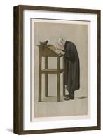 William Archibald Spooner, English Clergyman-Spy (Leslie M. Ward)-Framed Art Print