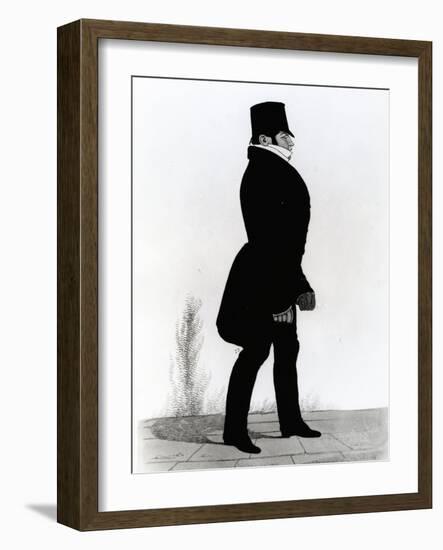 William Arden, 2nd Baron Alvanley 'Going to White'S'-Richard Dighton-Framed Giclee Print