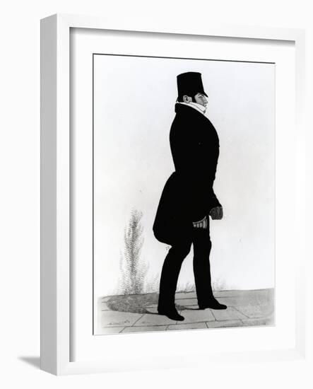 William Arden, 2nd Baron Alvanley 'Going to White'S'-Richard Dighton-Framed Giclee Print