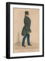 William Arden, 2nd Baron Alvanley; Going to Whites-Richard Dighton-Framed Giclee Print