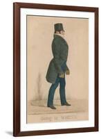 William Arden, 2nd Baron Alvanley; Going to Whites-Richard Dighton-Framed Giclee Print