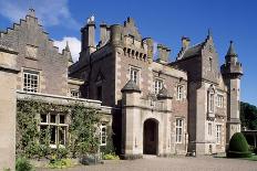 View of Abbotsford House-William Atkinson-Framed Stretched Canvas