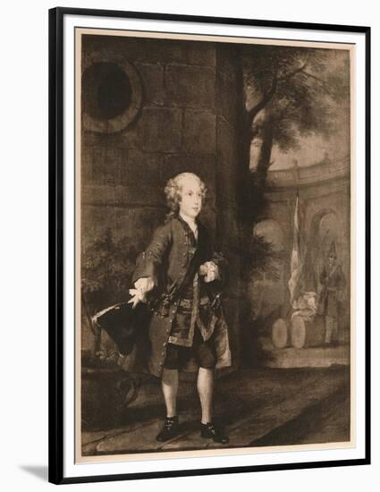 'William Augustus, Duke of Cumberland', 1732-William Hogarth-Framed Premium Giclee Print