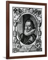 William Austin in the Title Page to His 'Meditations', 1635-George Glover-Framed Giclee Print