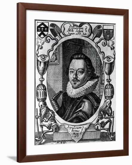 William Austin in the Title Page to His 'Meditations', 1635-George Glover-Framed Giclee Print