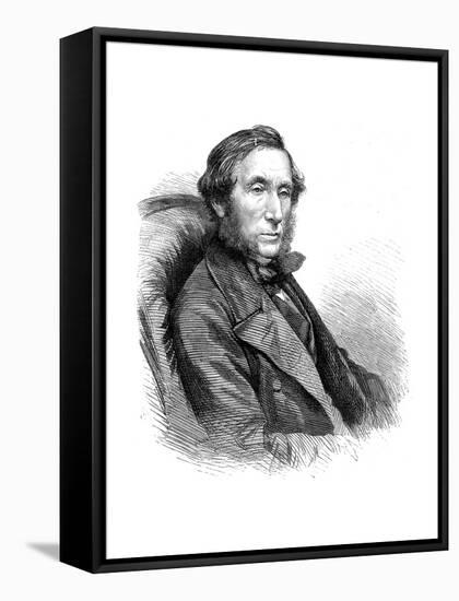 William Balfour Baikie (1825-186), Scottish Naturalist, Explorer, Naval Surgeon and Linguist, 1864-null-Framed Stretched Canvas
