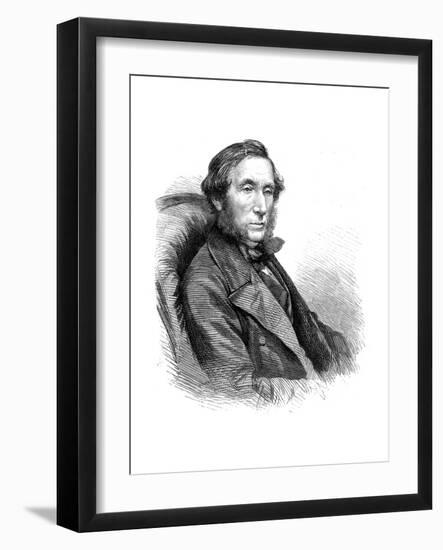 William Balfour Baikie (1825-186), Scottish Naturalist, Explorer, Naval Surgeon and Linguist, 1864-null-Framed Giclee Print