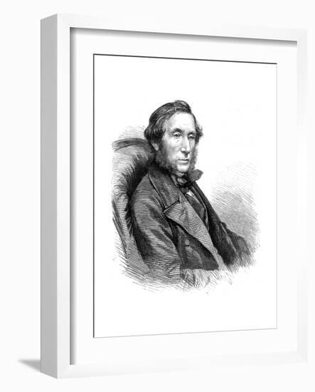 William Balfour Baikie (1825-186), Scottish Naturalist, Explorer, Naval Surgeon and Linguist, 1864-null-Framed Giclee Print